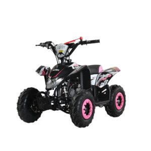 MINI QUAD-MXR, 49CC CON CARBURADOR RACING MODELO XL ROSA