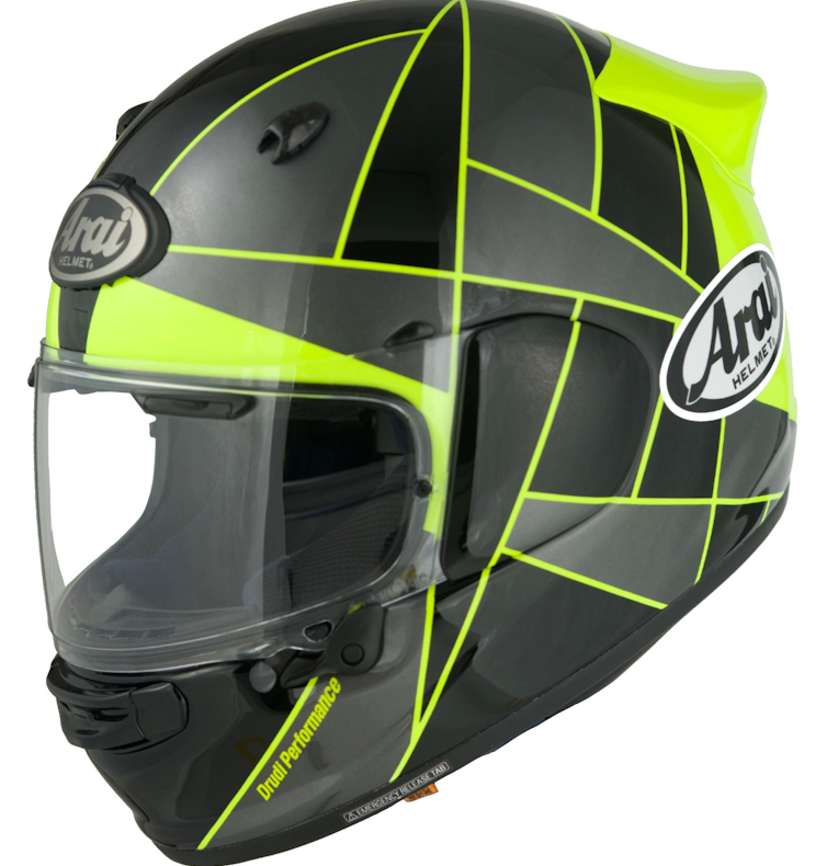 ARAI QUANTIC PEAK YELLOW/ AMARILLO