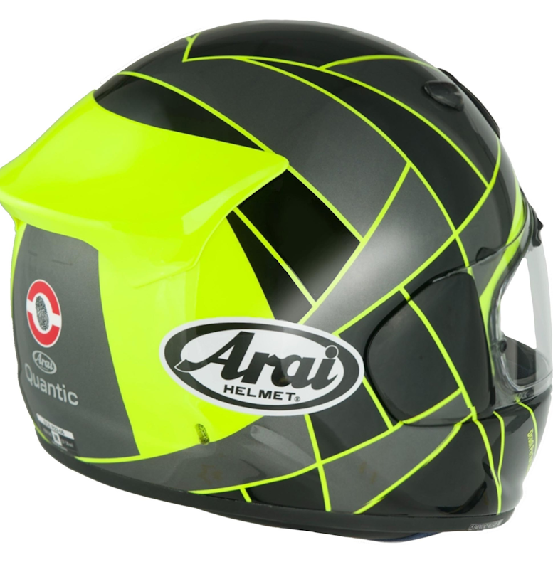 ARAI QUANTIC PEAK YELLOW/ AMARILLO - Imagen 2