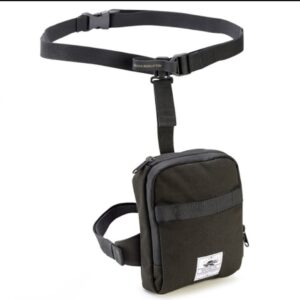 BOLSA DE PIERNA KAPPA L/RAMBLER 1L. NEGRA