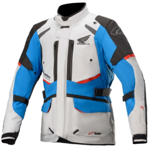 HONDA - CHAQUETA ALPINESTARS ANDES V3 DS GRIS HIELO/ AZUL/ ROJO