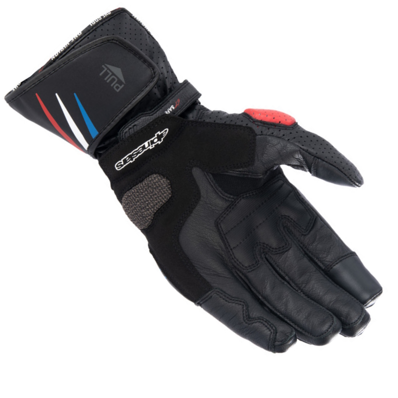 HONDA - GUANTE ALPINESTARS SP-8 V3 NG/ RJ/ AZ - Imagen 2