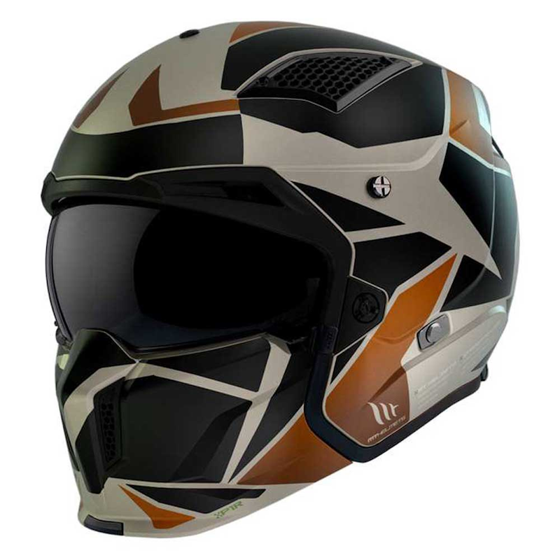 MT STREETFIGHTER SV S P1R B9 MATT BLACK SAND