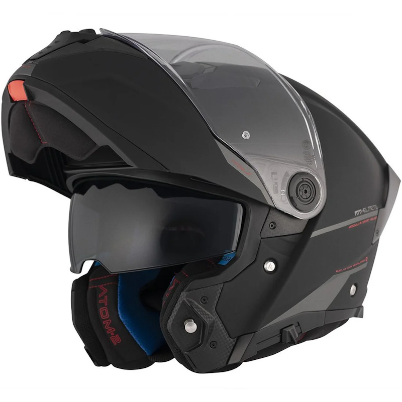 MT ATOM 2 SV SOLID A1 NEGRO MATE - Imagen 2