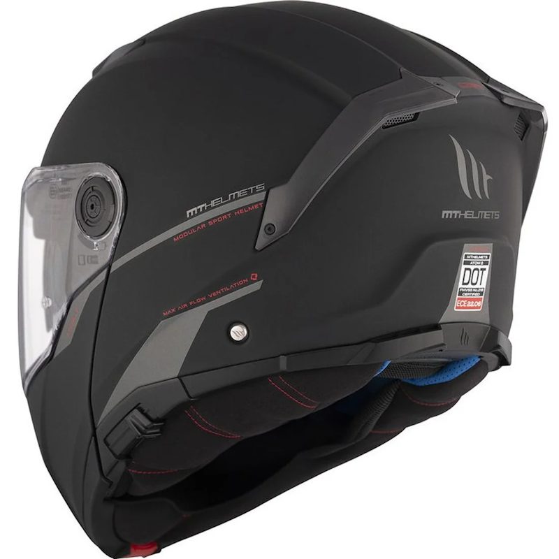 MT ATOM 2 SV SOLID A1 NEGRO MATE - Imagen 5