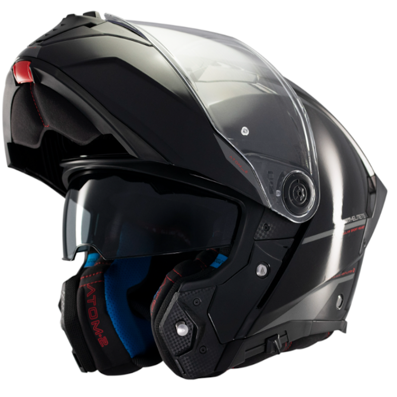 MT ATOM 2 SV SOLID A1 NEGRO BRILLO - Imagen 5