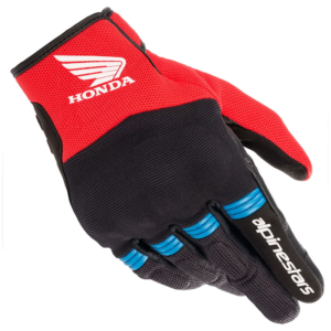 HONDA - GUANTE ALPINESTARS COPPER NEGRO/ ROJO/ AZUL