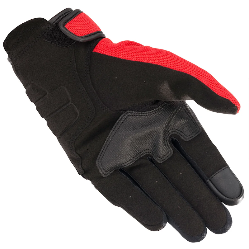 HONDA - GUANTE ALPINESTARS COPPER NEGRO/ ROJO/ AZUL - Imagen 2