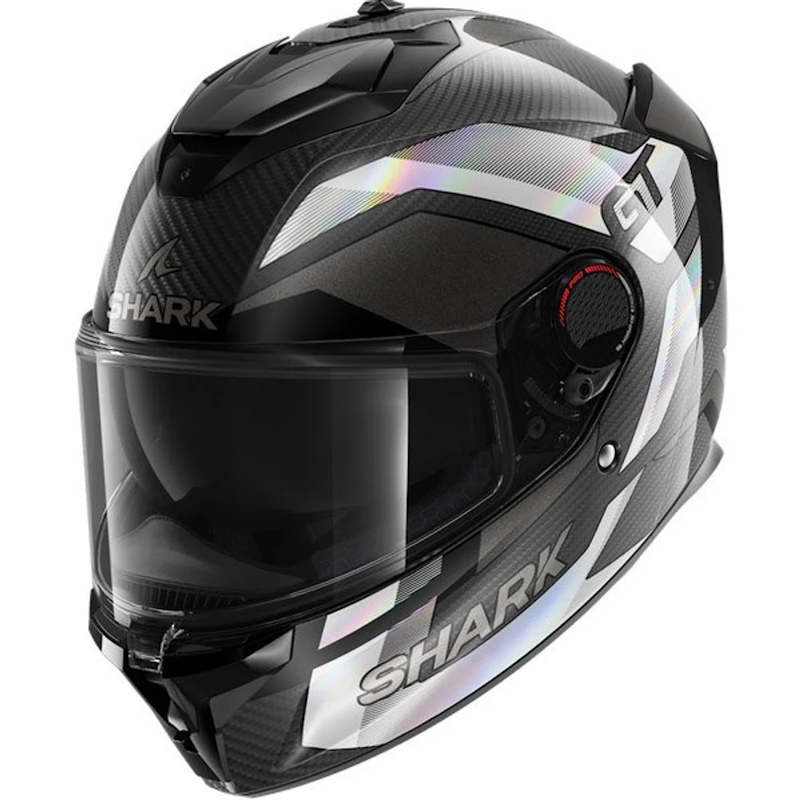 SHARK SPARTAN GT PRO CARBON RITMO ANTRACITA/ PLATA/ IRIDIUM