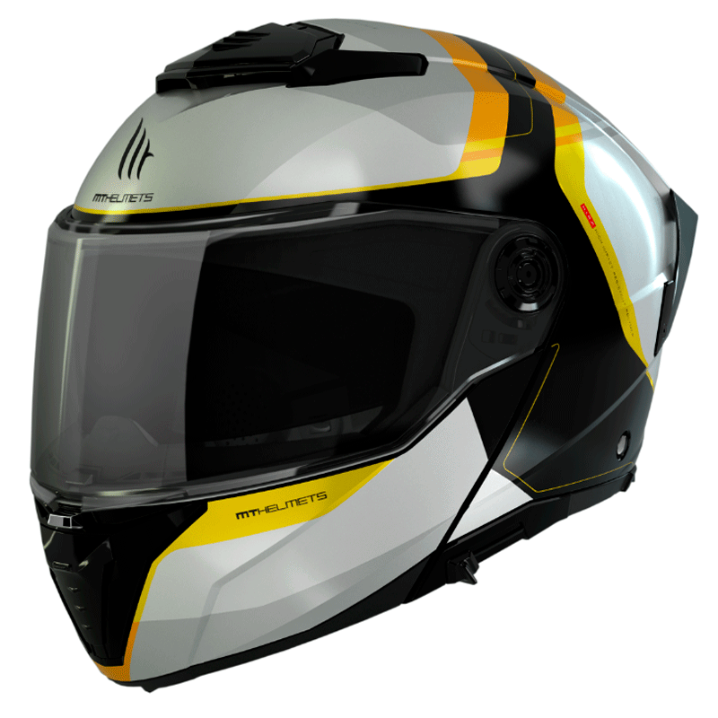 MT ATOM 2 SV EMALLA B3 BLANCO/ NEGRO/ AMARILLO BRILLO - Imagen 2