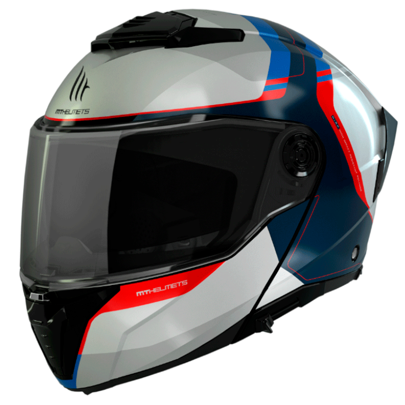 MT ATOM 2 SV EMALLA C7 BLANCO/ AZUL/ ROJO BRILLO - Imagen 2