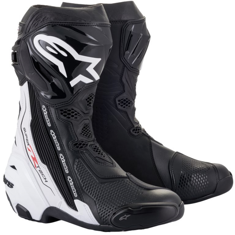 ALPINESTARS SUPERTECH R NEGRA/ BLANCA
