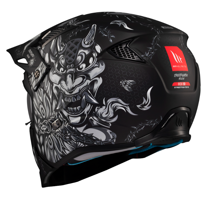 MT STREETFIGHTER SV S HELLISH B2 NEGRO MATE - Imagen 3