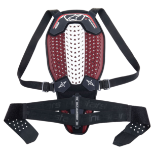 ESPALDERA ALPINESTARS NUCLEON PLASMA (C/TIRANTES) NEGRO/ BLANCO/ ROJO