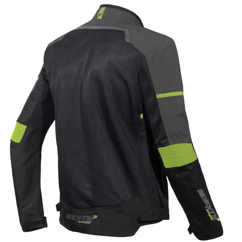 SEVENTY SD-JR60 THUNDER HOMBRE NEGRA/ AMARILLO FLUOR - Imagen 2