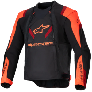 ALPINESTARS T-STUNT AIR NEGRA/ ROJO FLUOR/ ROJO