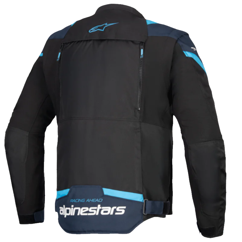 ALPINESTARS T-STUNT AIR NEGRA/ AZUL OSCURO/ AZUL - Imagen 2