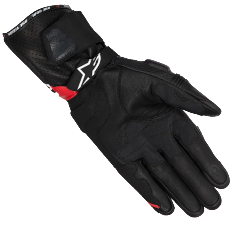ALPINESTARS SP-3 NEGRO/ ROJO BRILLO/ BLANCO - Imagen 2