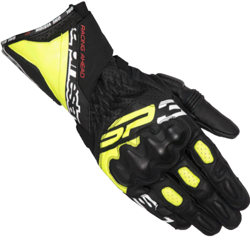 ALPINESTARS SP-3 NEGRO/ AMARILLO FLUOR/ BLANCO