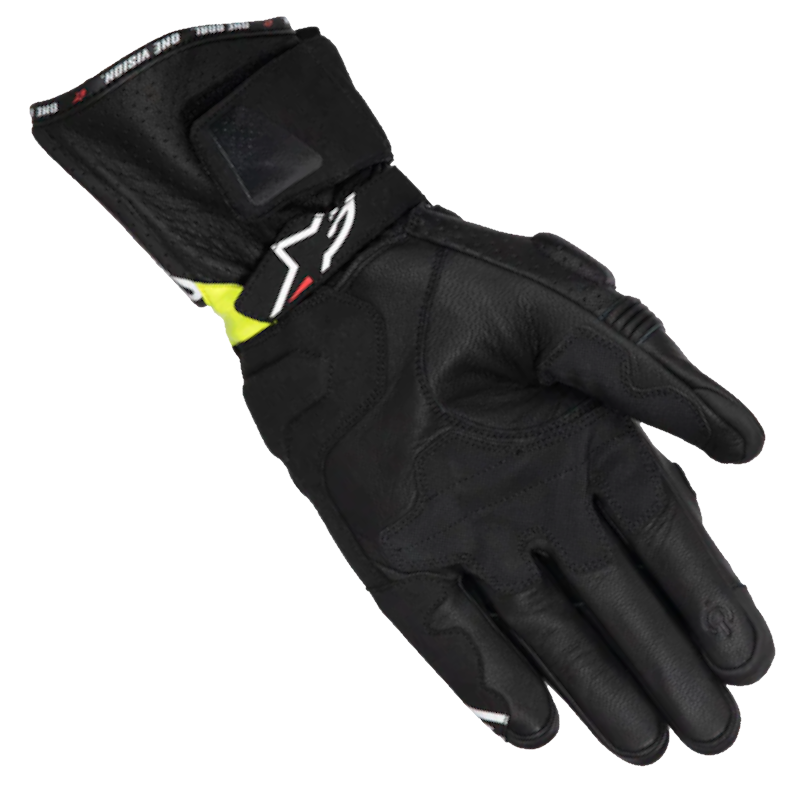 ALPINESTARS SP-3 NEGRO/ AMARILLO FLUOR/ BLANCO - Imagen 2
