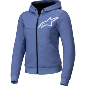 SUDADERA TECNICA ALPINESTARS STELLA CHROME V2 SPORT AZUL/ VIOLETA/ BLANCO