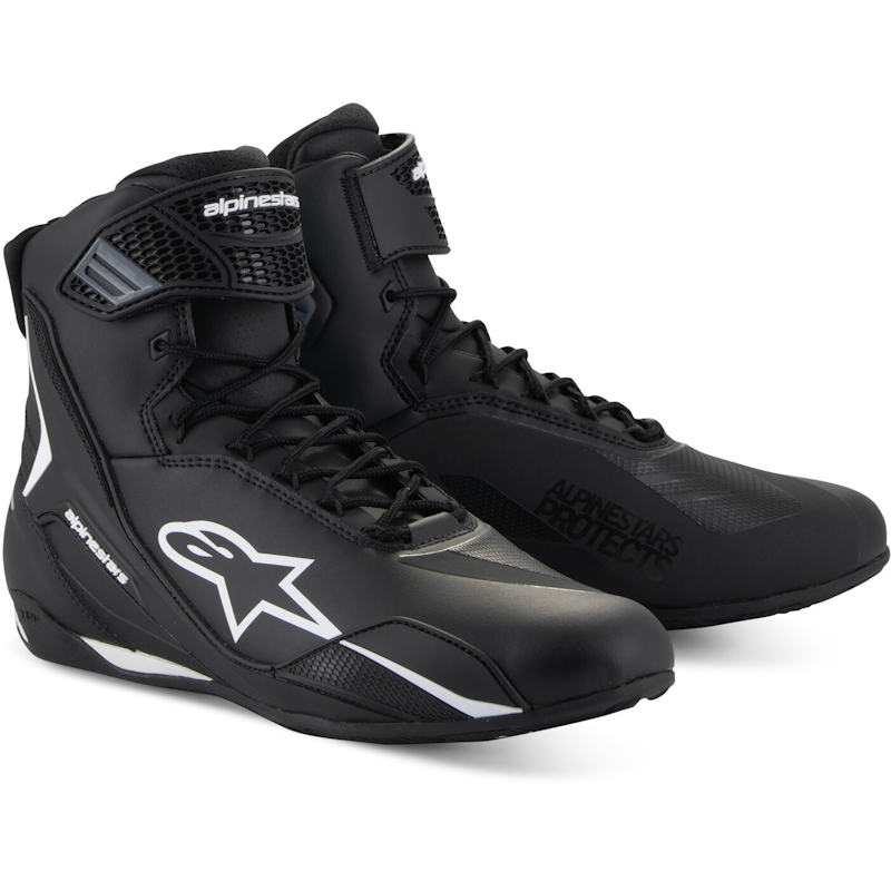 ALPINESTARS FASTER-4 NEGRO/ BLANCO