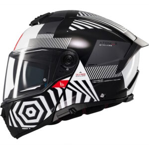MT ATOM 2 SV STRANGE B2 NEGRO/ BLANCO BRILLO