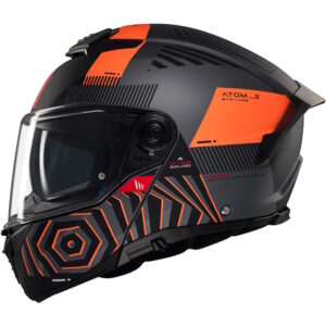 MT ATOM 2 SV STRANGE C4 NEGRO/ GRIS/ NARANJA MATE