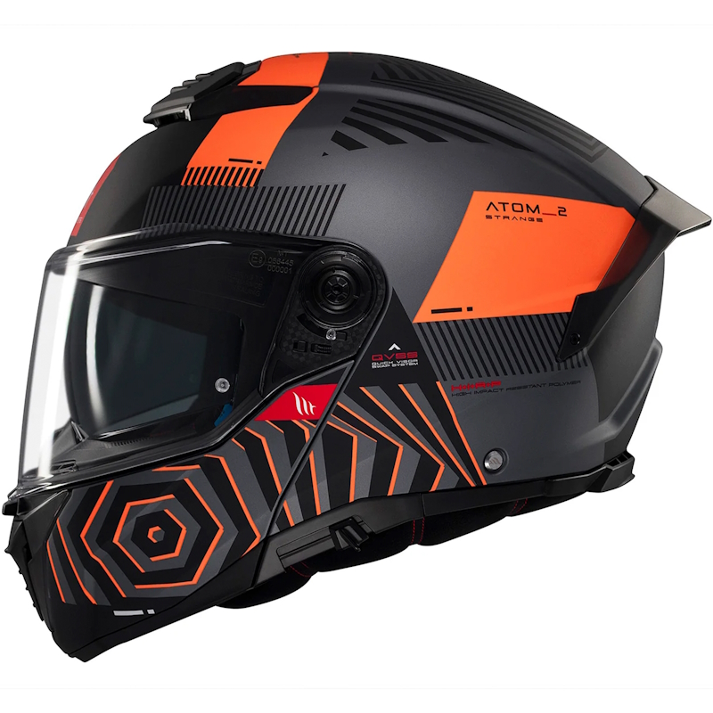 MT ATOM 2 SV STRANGE C4 NEGRO/ GRIS/ NARANJA MATE
