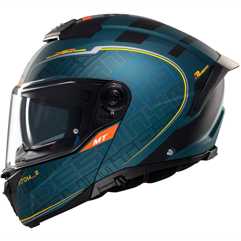 MT ATOM 2 SV DESTINY C6 AZUL/ AMARILLO MATE