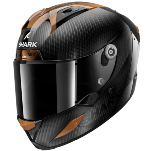 SHARK AERON CARBON SKIN CARBONO/ ORO