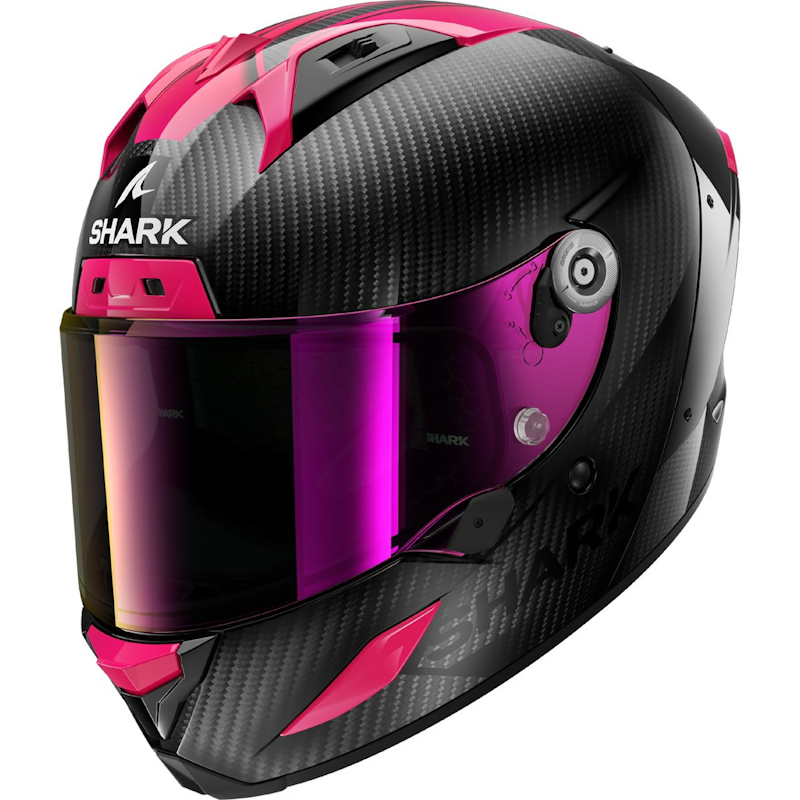 SHARK AERON CARBON SKIN CARBONO/ ROSA
