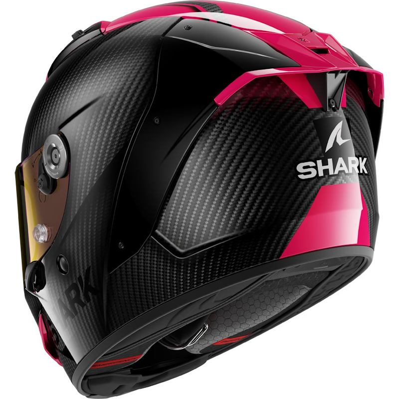 SHARK AERON CARBON SKIN CARBONO/ ROSA - Imagen 2