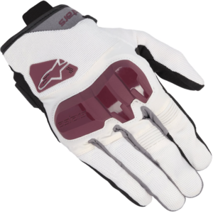 ALPINESTARS STELLA CHROME BLANCO/ BURGUNDY
