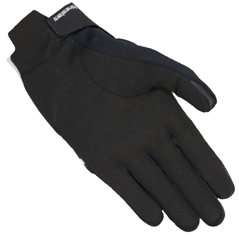 MM93 - GUANTE ALPINESTARS REEF V2 NEGRO / ROJO BRILLO/ BLANCO - Imagen 2