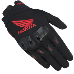 HONDA - GUANTE ALPINESTARS SP-X 3 NEGRO/ ROJO BRILLO