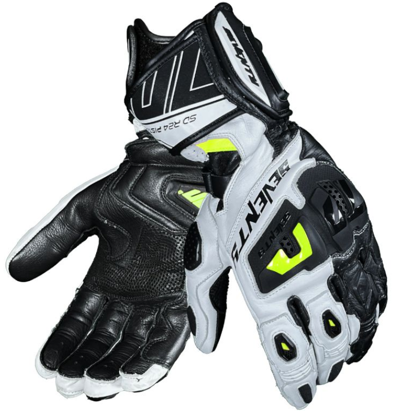 SEVENTY SD-R24 PISTA HOMBRE BLANCO/ NEGRO/ AMARILLO FLUOR