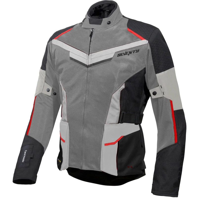 SEVENTY SD-JT70 ATACAMA HOMBRE NEGRO/ GRIS/ ROJO