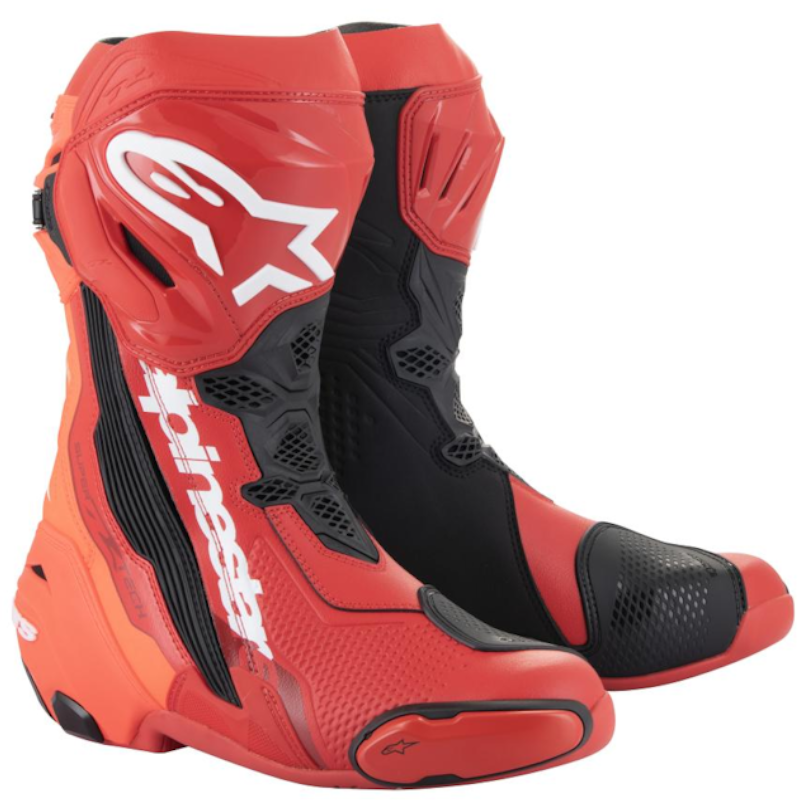 ALPINESTARS SUPERTECH R ROJO BRILLO/ ROJO FLUOR
