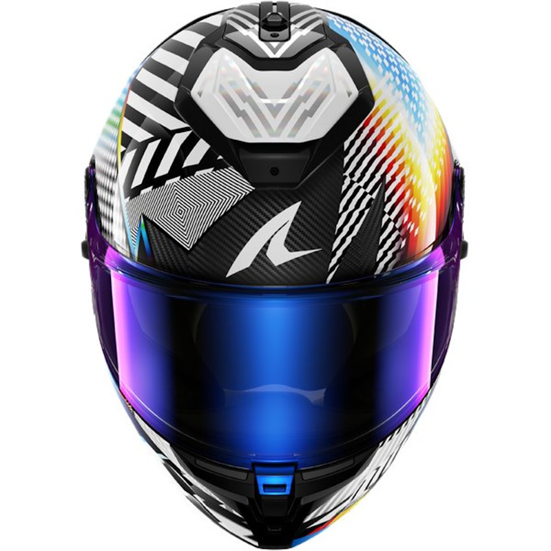 SPARTAN GT PRO CARBON STHYR NEGRO/ ROJO/ AMARILLO/ AZUL - Imagen 2