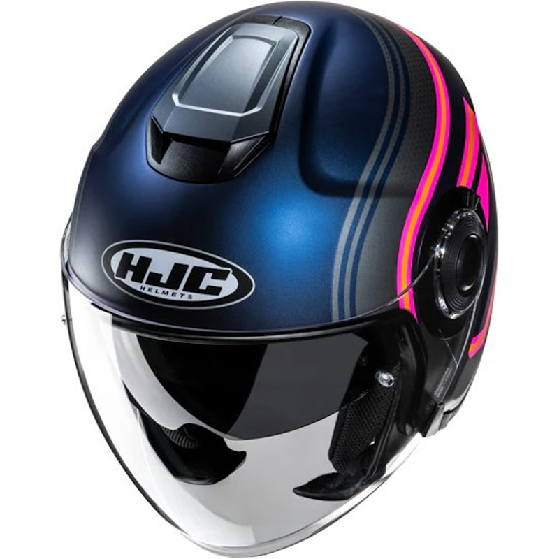 HJC i40N LINIA MC28SF ROSA/ LILA/ GRIS - Imagen 2