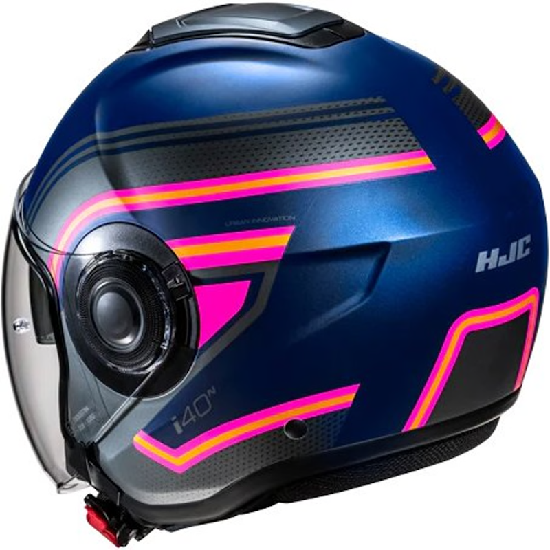 HJC i40N LINIA MC28SF ROSA/ LILA/ GRIS - Imagen 3