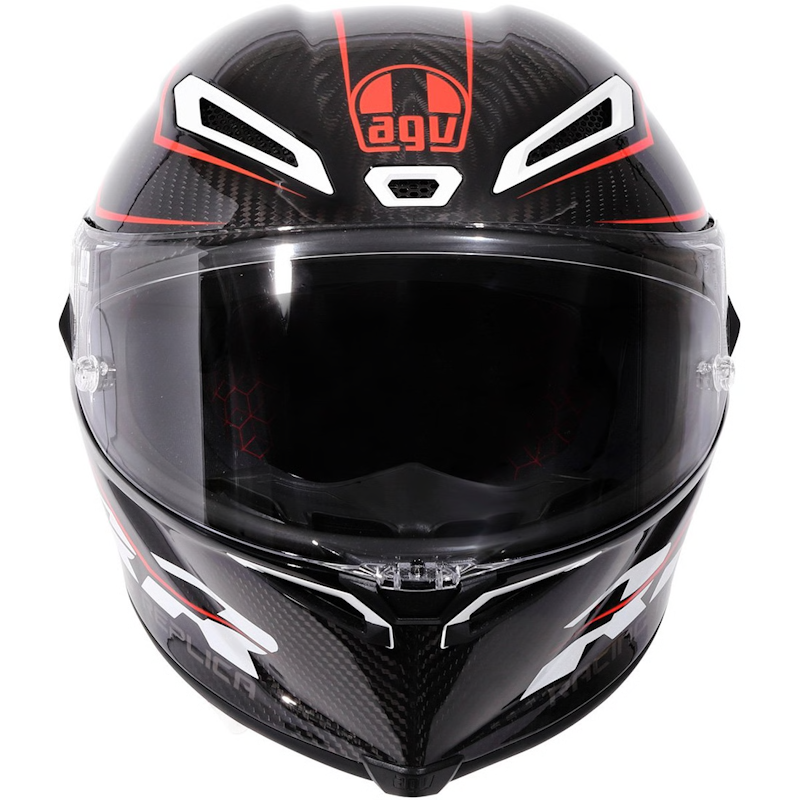 AGV PISTA GP RR E2206-DOT MPLK PERFORMANTE CARBON/ RED - Imagen 7