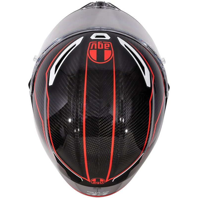 AGV PISTA GP RR E2206-DOT MPLK PERFORMANTE CARBON/ RED - Imagen 4