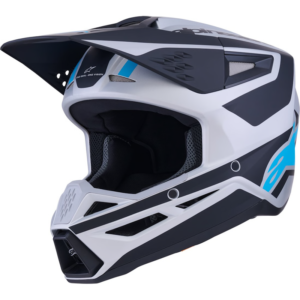 ALPINESTARS SM-3 HEAT PLATA/ AZUL/ NEGRO MATE