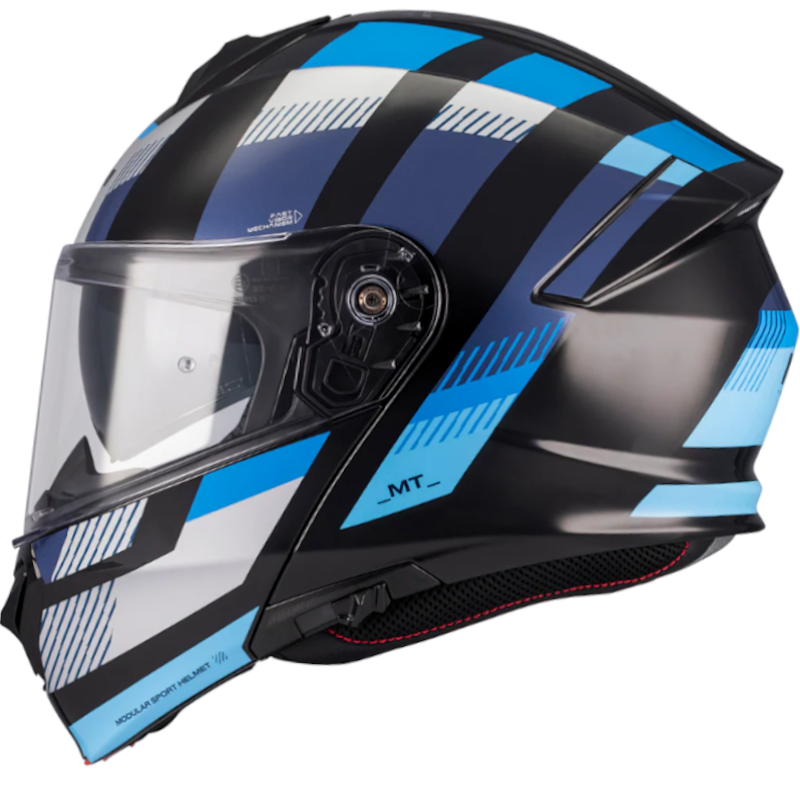 MT GENESIS SV STROKE B7 NEGRO/ GRIS/ AZUL BRILLO