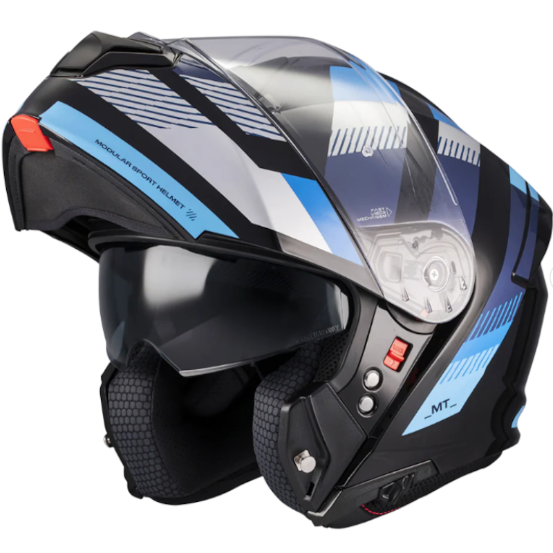 MT GENESIS SV STROKE B7 NEGRO/ GRIS/ AZUL BRILLO - Imagen 2