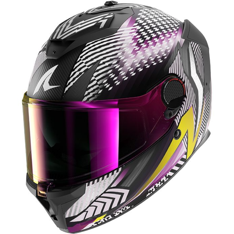 SHARK SPARTAN GT PRO CARBON STHYR NEGRO/ AM/ ROSA/ BLANCO MATE