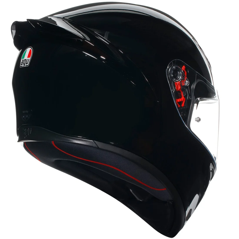 AGV K1 S E2206 NEGRO BRILLO # - Imagen 4