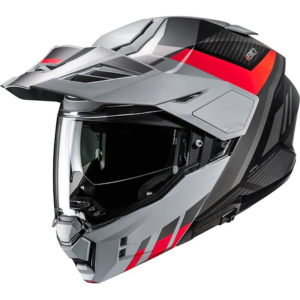 HJC i80 IMES MC1SF NEGRO/ GRIS/ ROJO